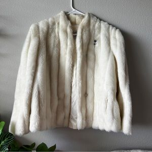 Women’s White Fur Coat